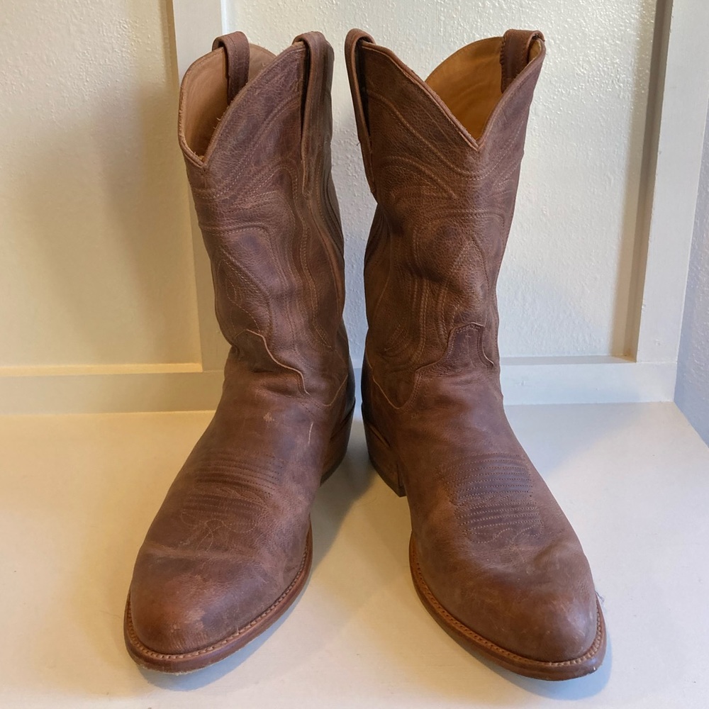 Tecovas Cartwright mens boot. Gently worn. Goat leather